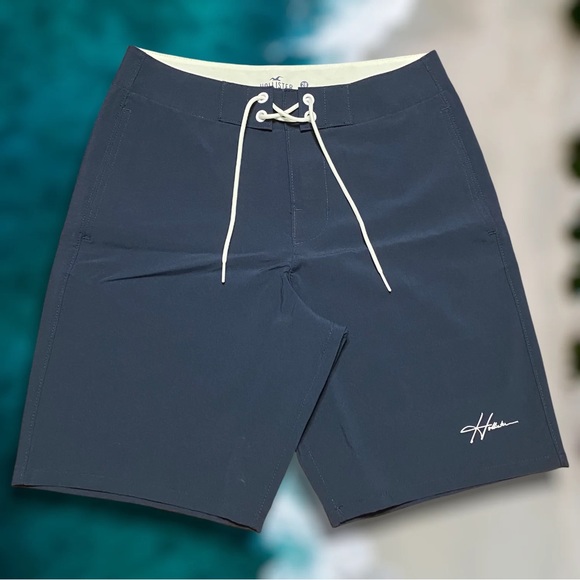 Hollister Swim Nwt Hollister Mens Stretch Guard Boardshort 9 Solid